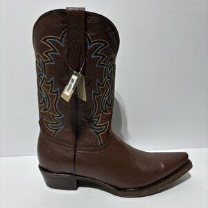 Dingo Men’s Gold Rush Brown Leather Boots, Size 11.5 D